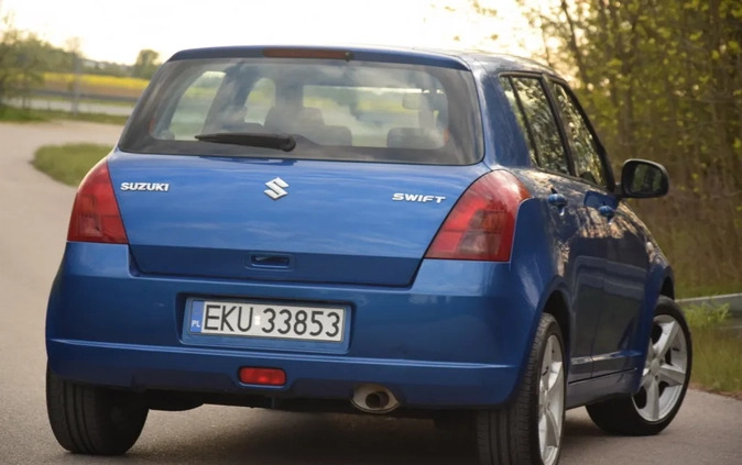 Suzuki Swift cena 12900 przebieg: 193000, rok produkcji 2007 z Kutno małe 631